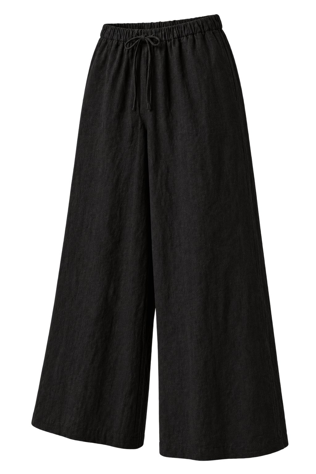 Everyday Linen Pants in Black — 45 Degree
